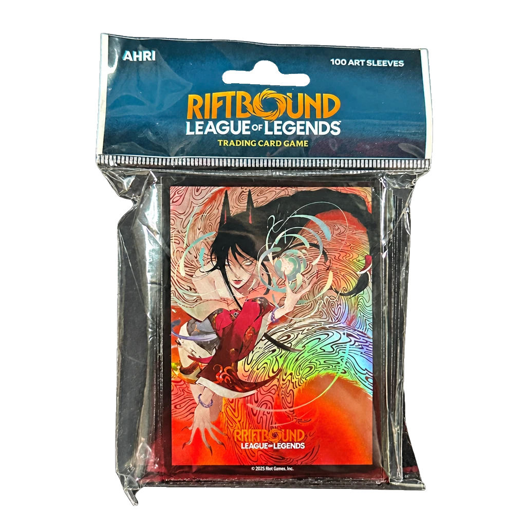 Riftbound Ahri スリーブ Riftbound League of Legends Origins Ahri Art Sleeves - Pack (100