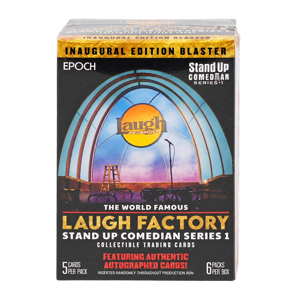 2026 Epoch Laugh Factory Stand-Up Comedians Series 1 Blaster Box