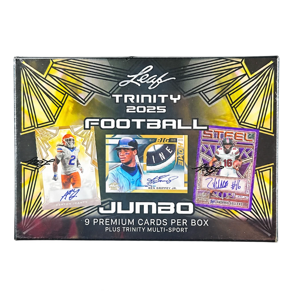 2025 Leaf Trinity Football Jumbo Box | Midwest Cards