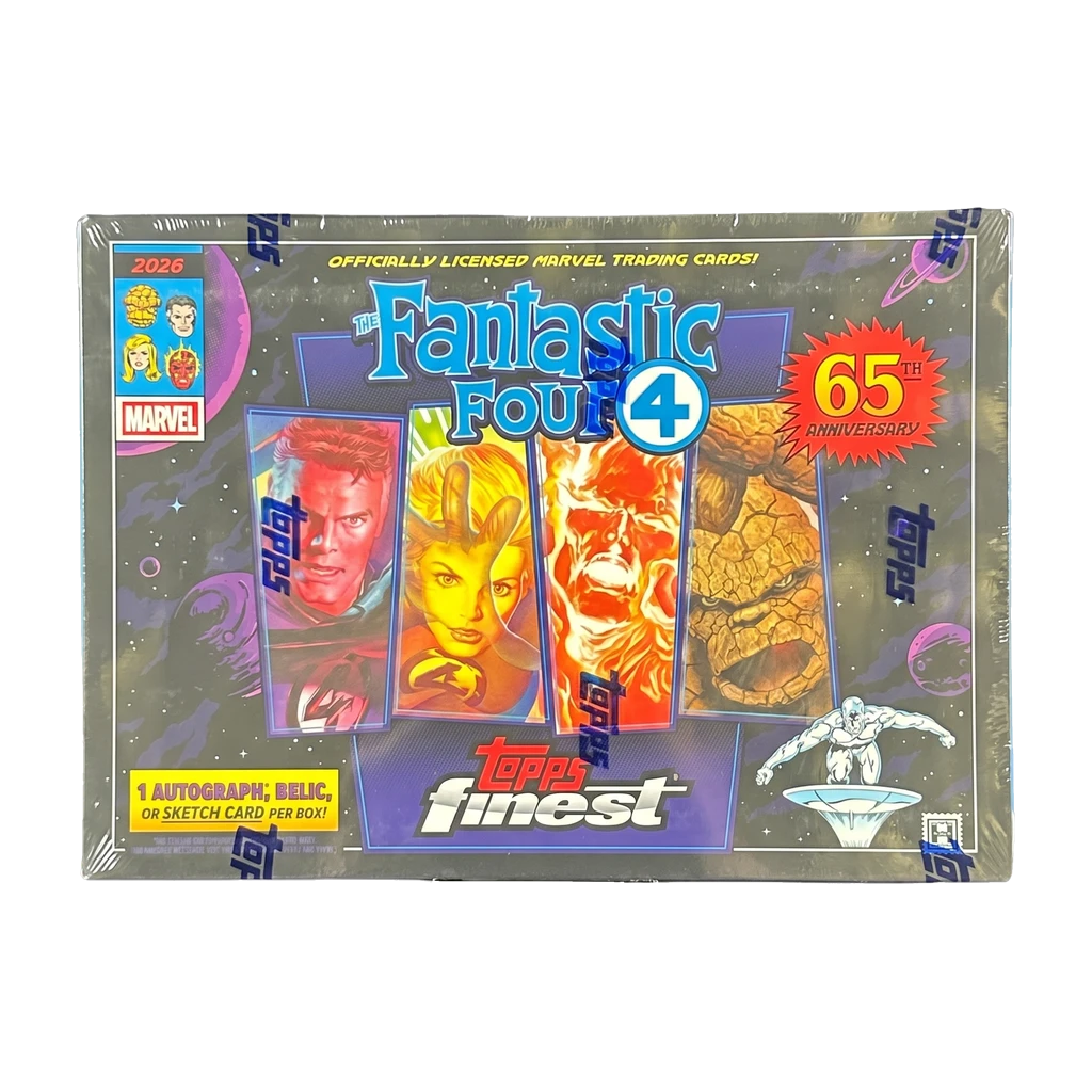 2350.Fantastic Four★Avengers  未開封★野球カード 2026 Topps Finest Marvel Fantastic Four 65th Anniversary Hobby Box