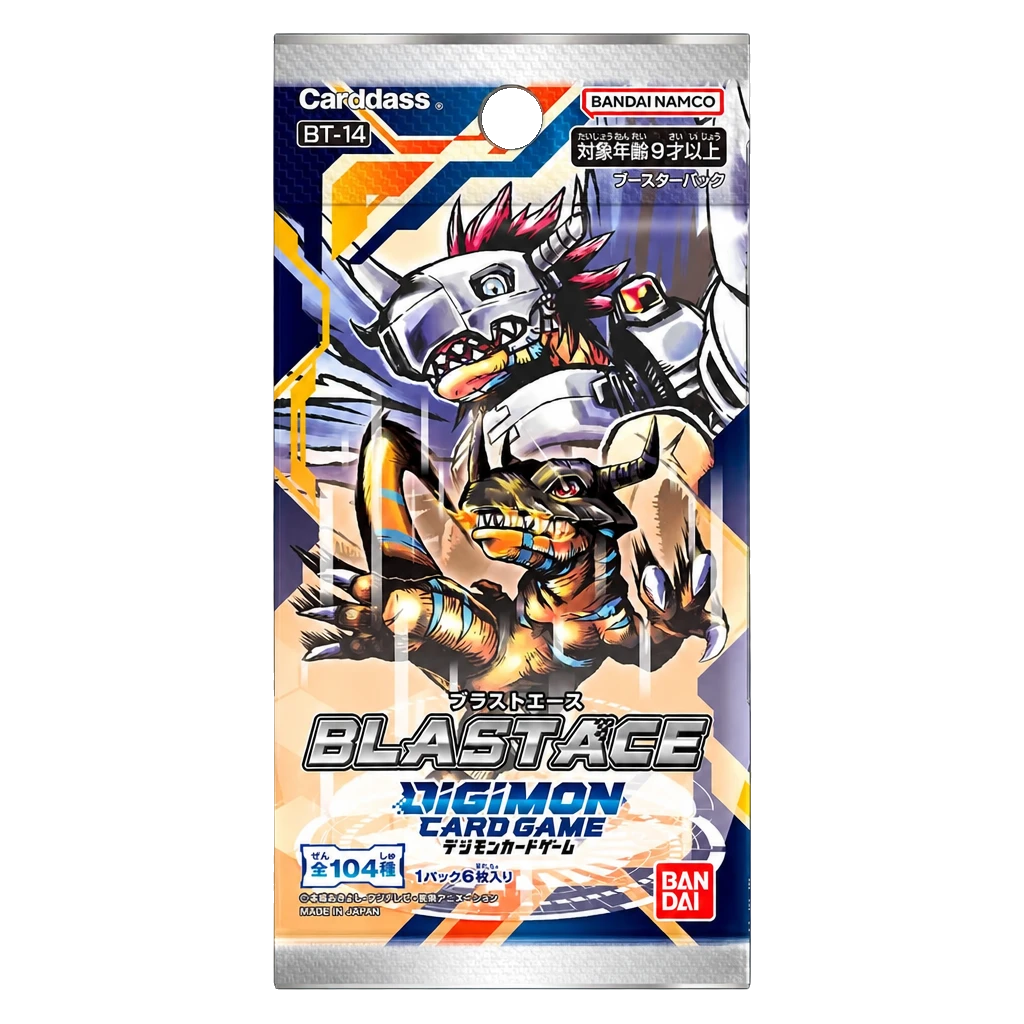 Digimon Card Game: Blast Ace Booster (BT-14) Pack | Midwest Cards