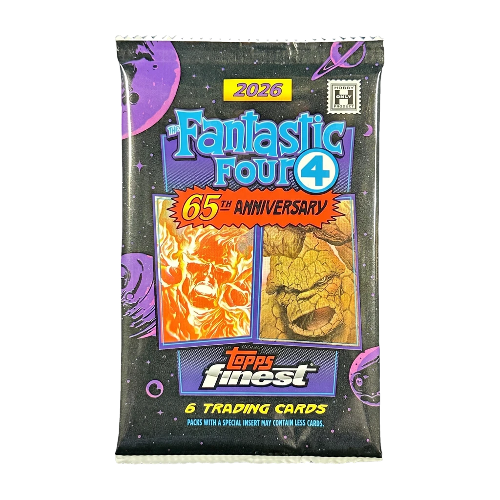 2026 Topps Finest Marvel Fantastic Four 65th Anniversary Hobby