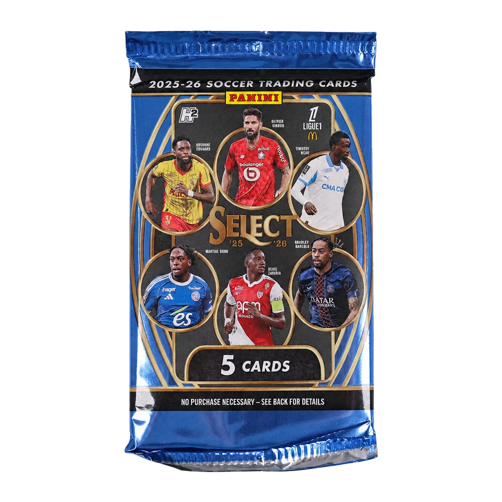 2025/26 Panini Select Ligue 1 Soccer Hobby H2 Box | Midwest Cards
