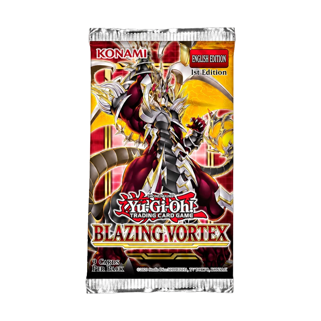 Yu-Gi-Oh! Blazing Vortex Booster 1st Edition Pack | Midwest Cards
