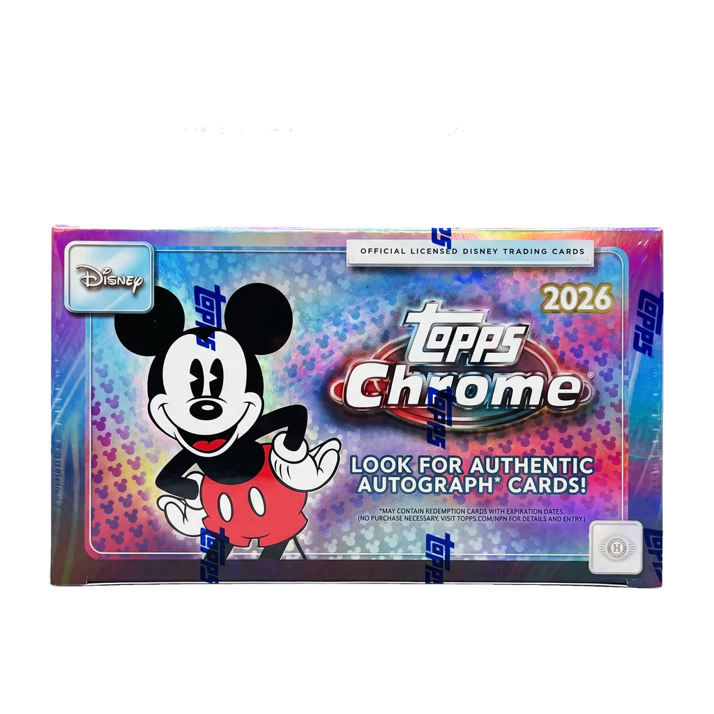 2026 Topps Chrome Disney Hobby Box | Midwest Cards