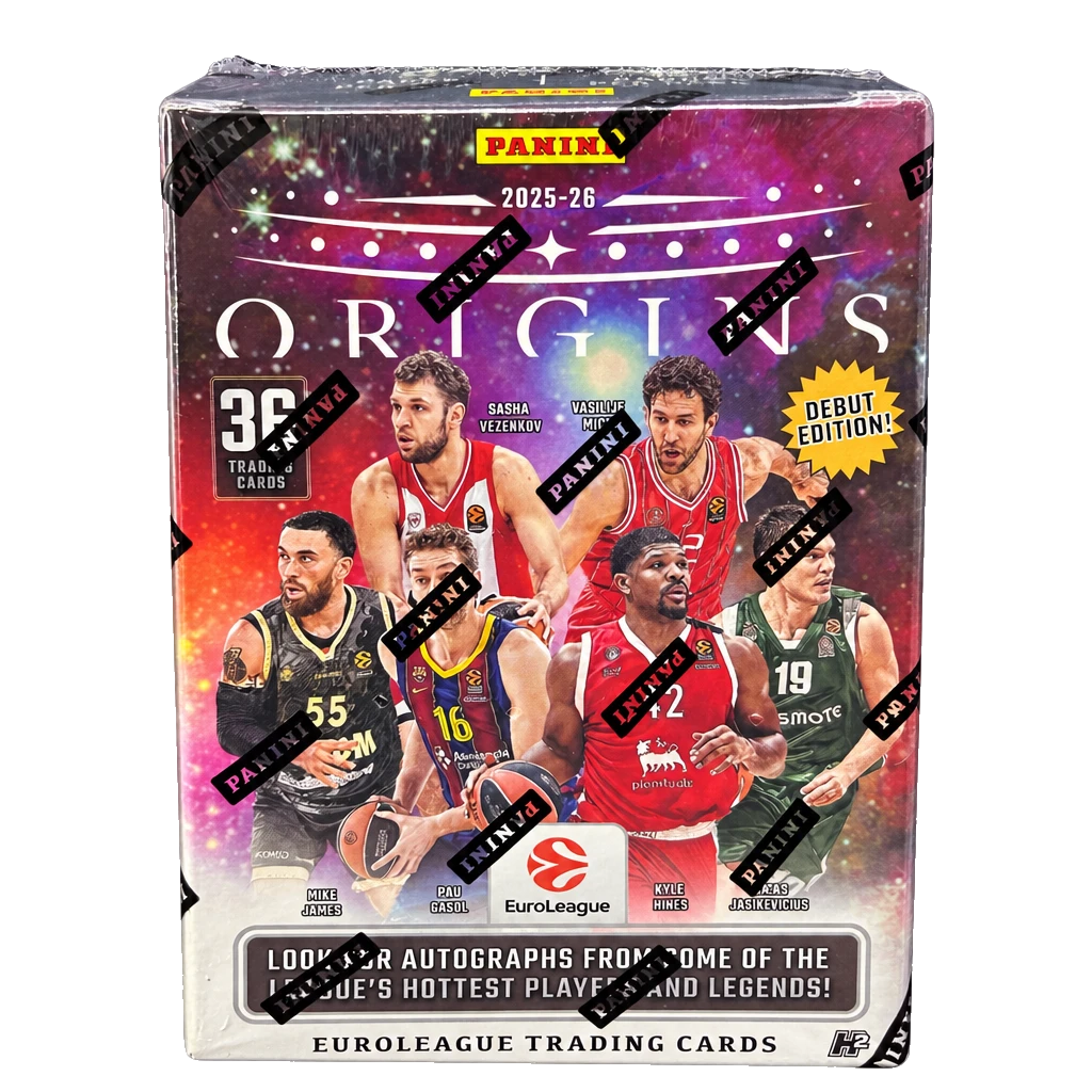 2025/26 Panini Origins Euroleague Basketball Hobby H2 20 Box Case