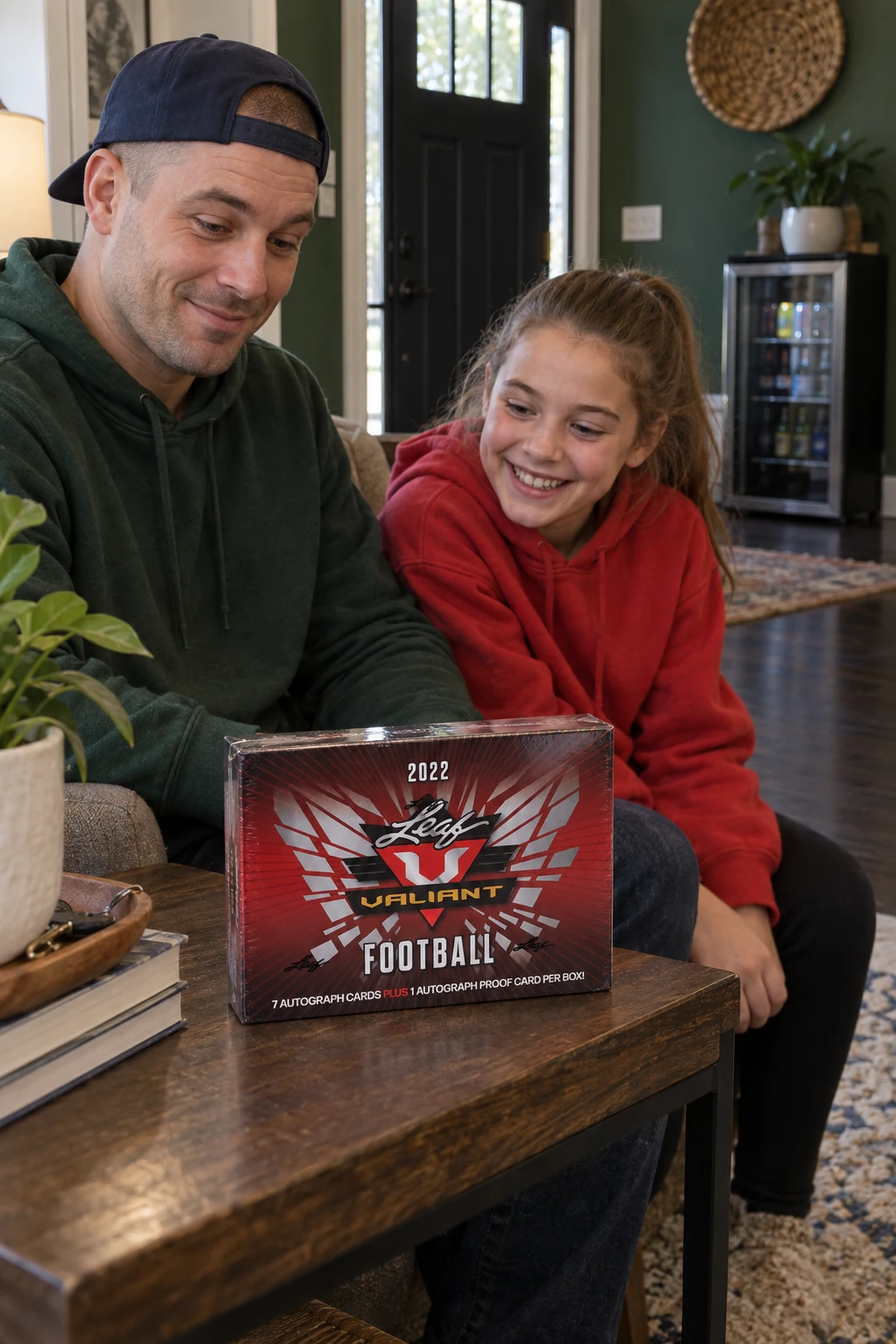 2022 Leaf Valiant Football Hobby Box | Midwest Cards