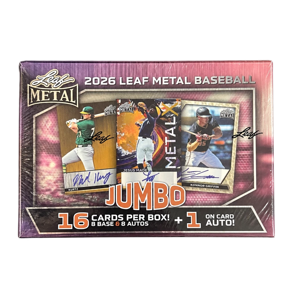 2026 Leaf Metal Baseball Jumbo Box | Midwest Cards