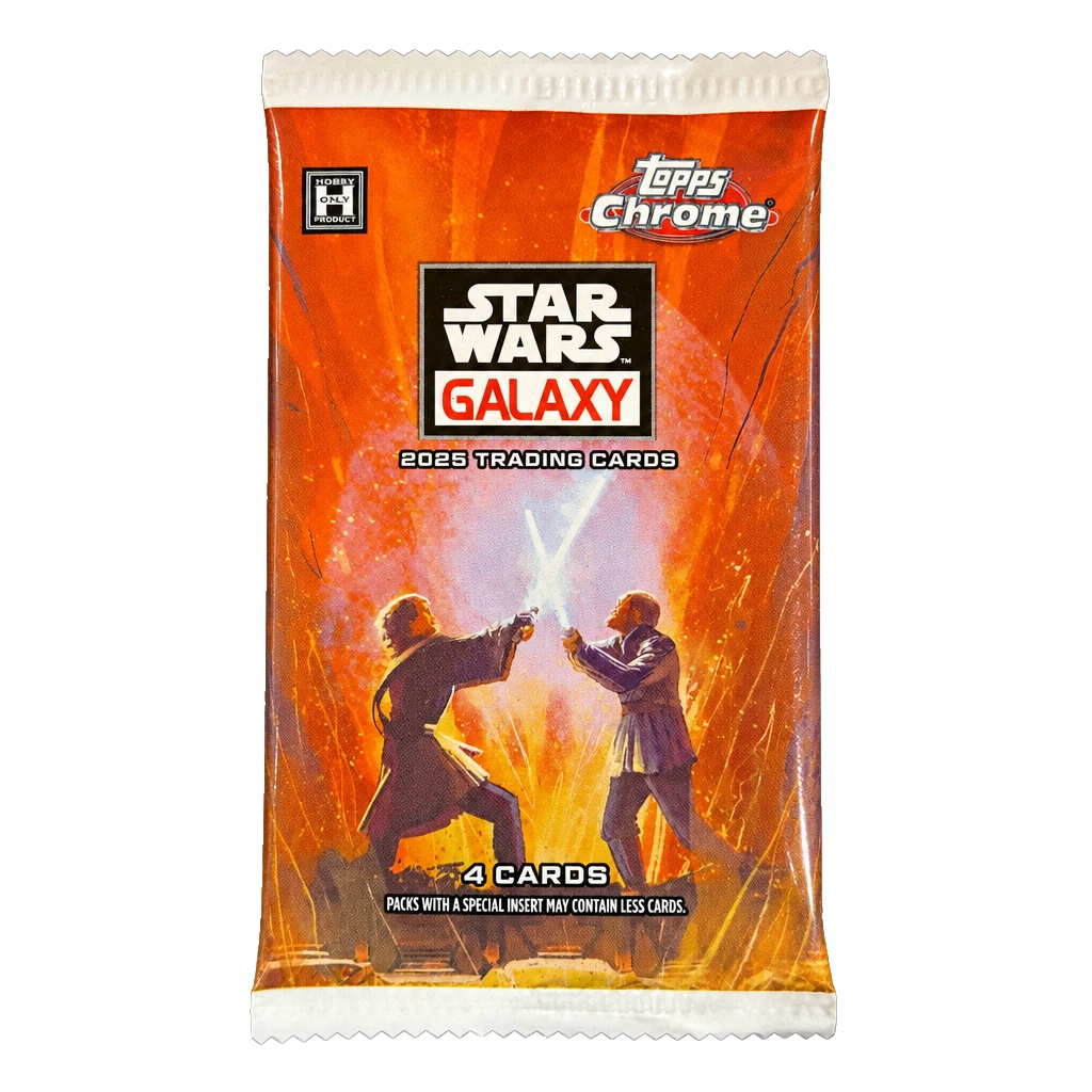 2025 Topps Star Wars Chrome Galaxy Hobby Pack | Midwest Cards