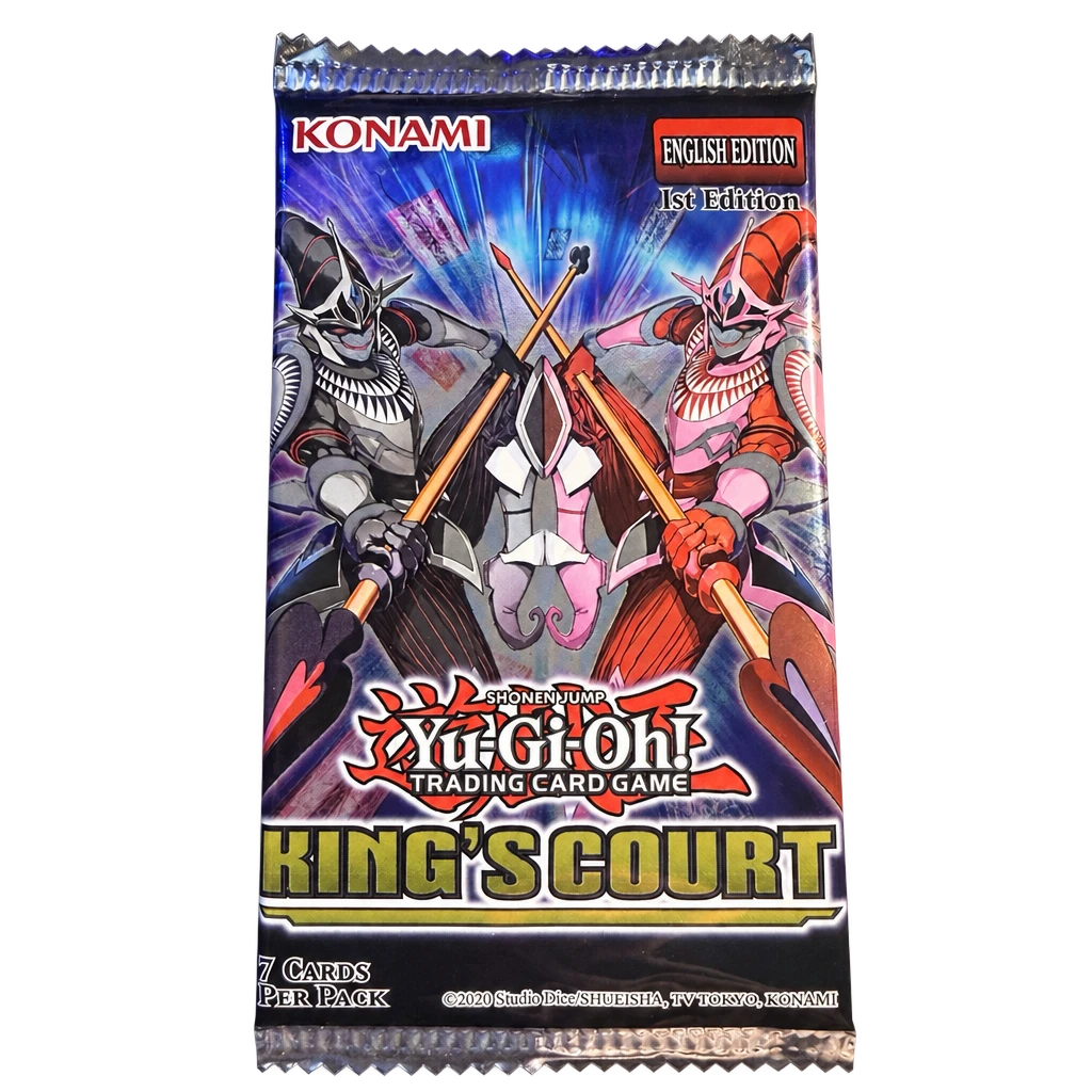 Yu-Gi-Oh! King's Court Booster 1st Edition 12 Box Case | Midwest Cards