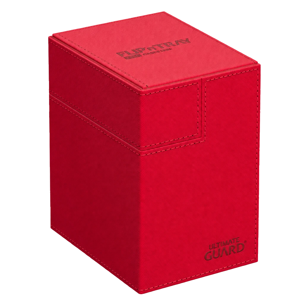 Ultimate Guard Flip'n'Tray 133+ Xenoskin Deckbox - Red - Box