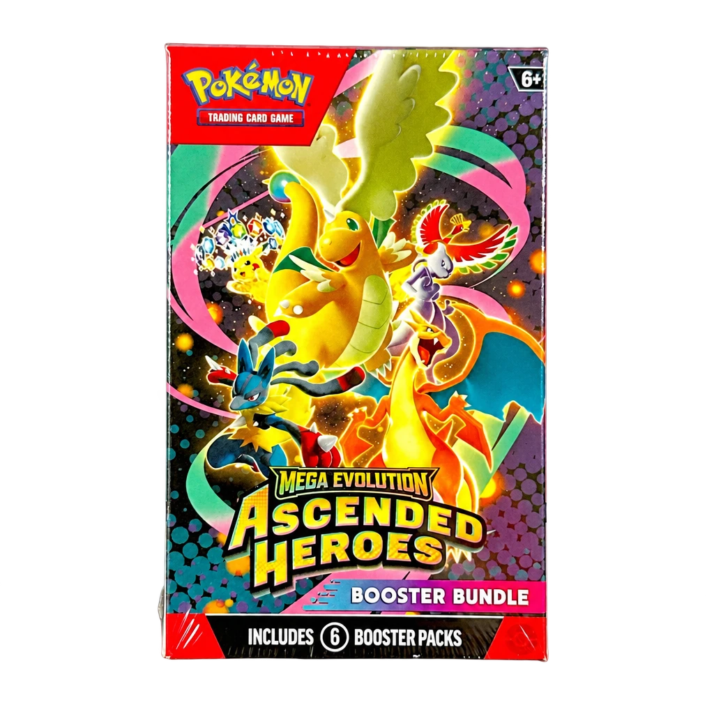 Pokemon Mega Evolution Ascended Heroes Booster Bundle Box