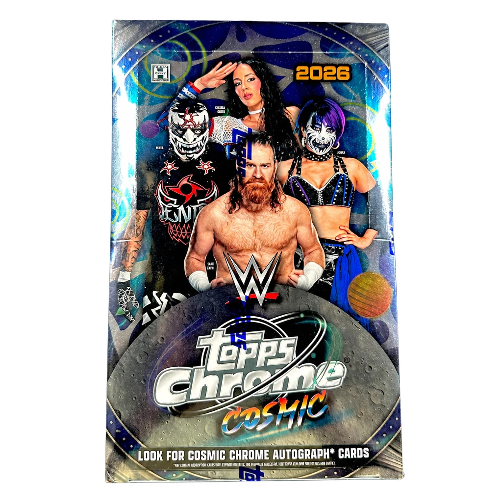 2026 Topps Cosmic Chrome WWE Hobby 8 Box Case | Midwest Cards